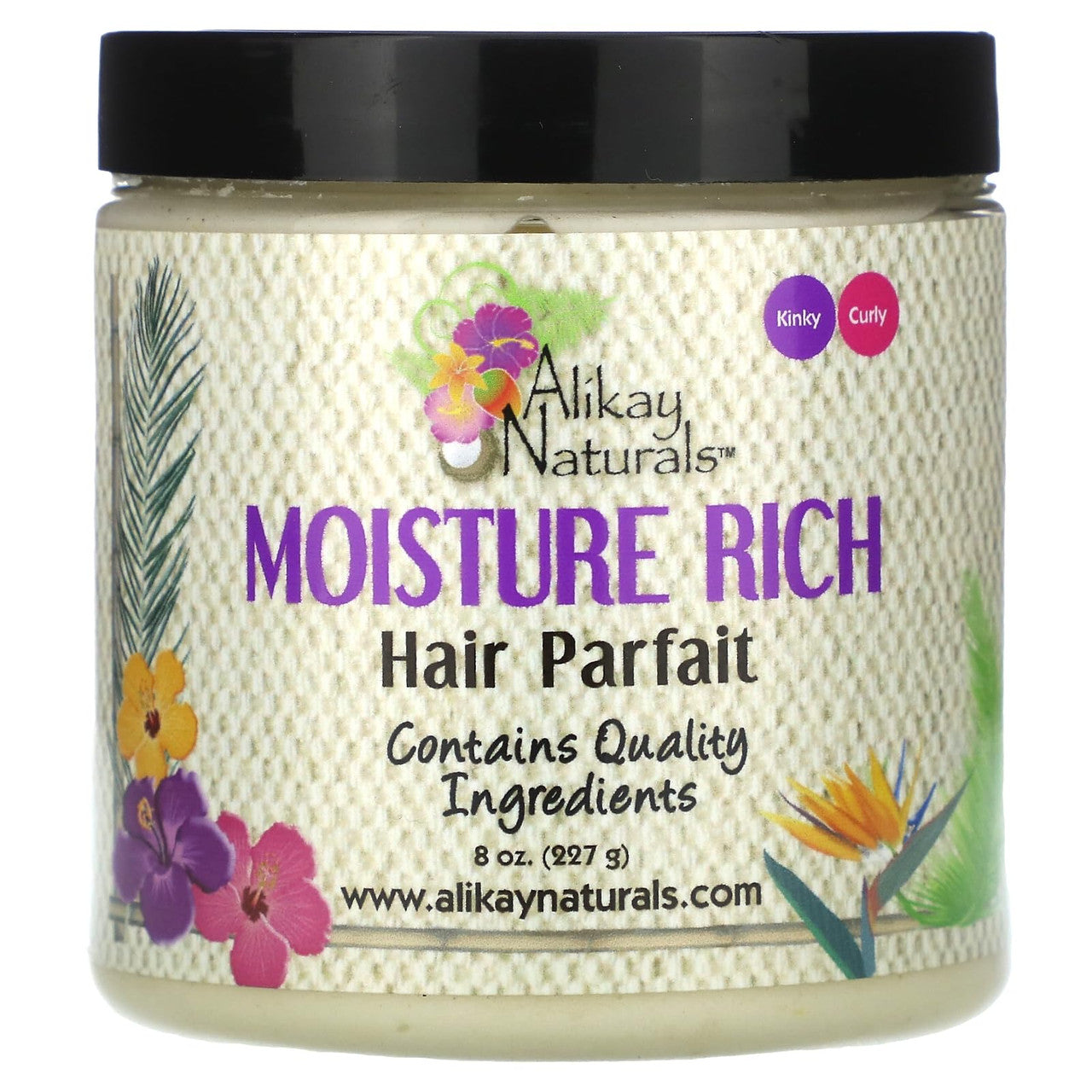 Alikay Naturals Moisture Rich Hair Parfait, 8 oz